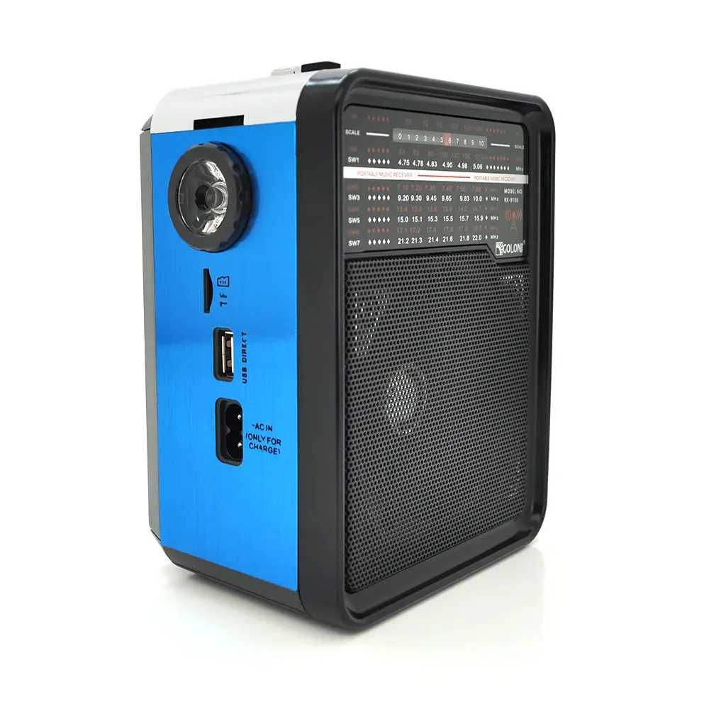 Радиоприемник GOLON RX9100, LED, 3W, AM/FM радио, Входы microSD, USB
