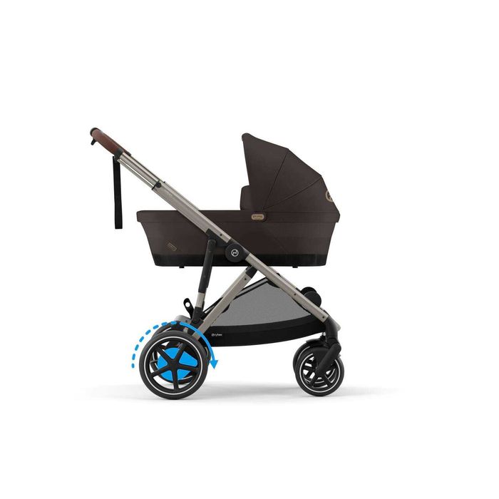 Cybex E-Gazelle S + gondola wózek rok po roku lub bliźniaczy