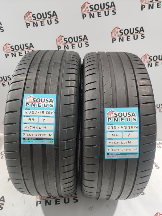 2 pneus muito bons 235-45R19 Michelin - Oferta dos Portes