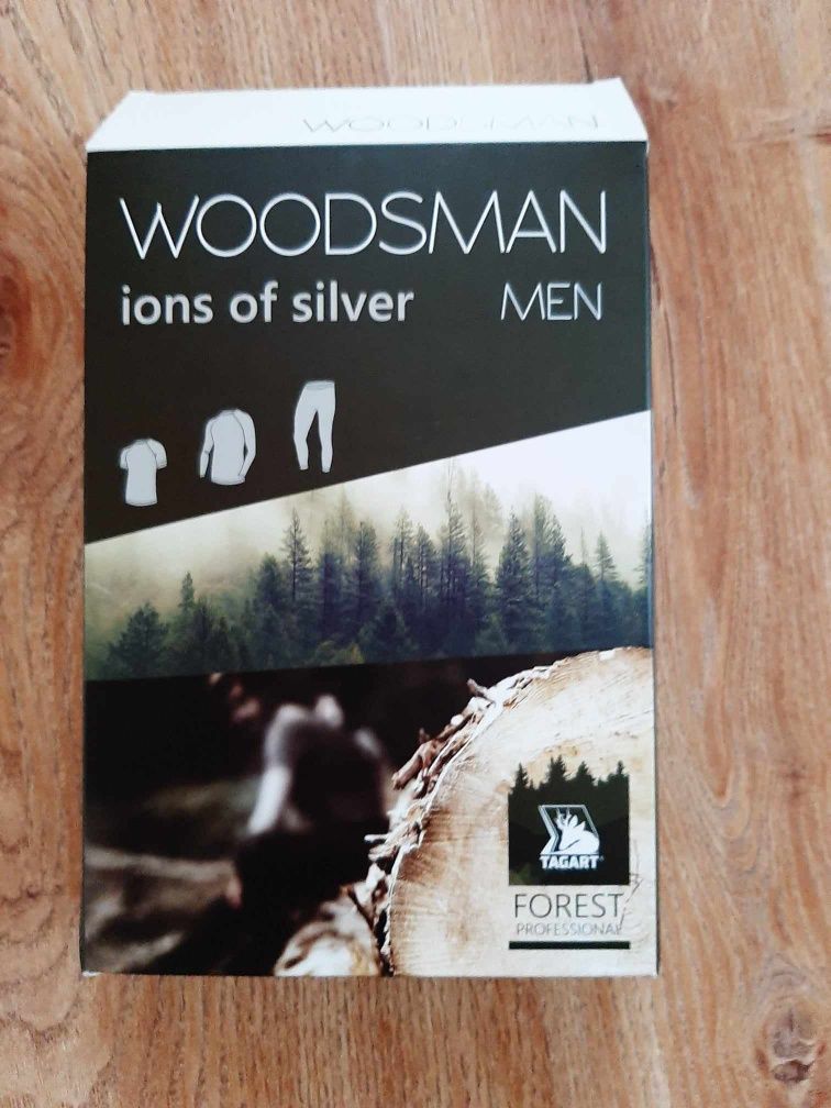 3 częściowy zestaw męskiej bielizny termoaktywnej WOODSMAN r. L
