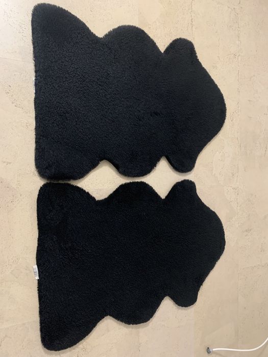 Tapete liso FOX PRETO 60X90CM