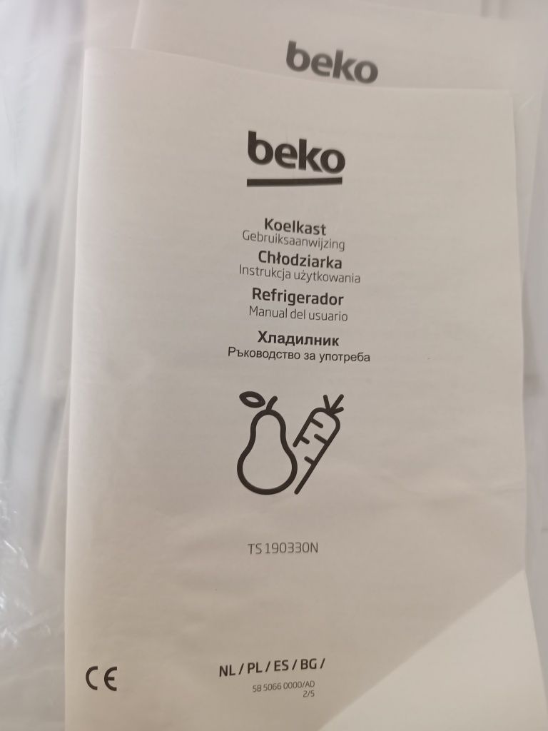 Lodówka lodowko zamrażarka Beko TS190330N w bardzo dobrym stanie.