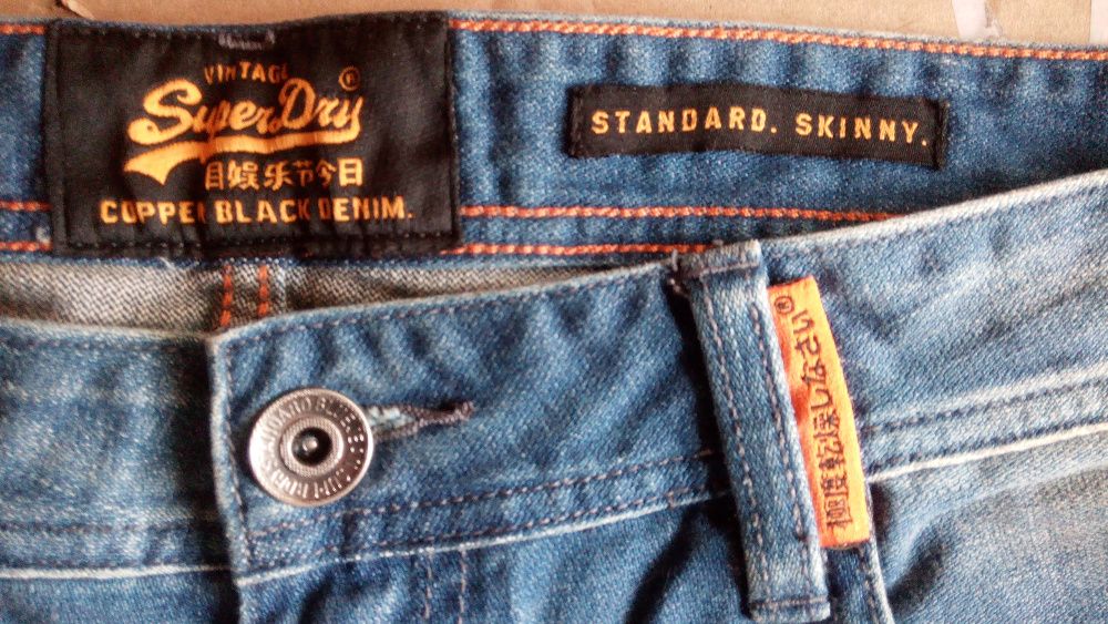 Чоловічі джинси Superdry. Vintage. Standart. Skinny