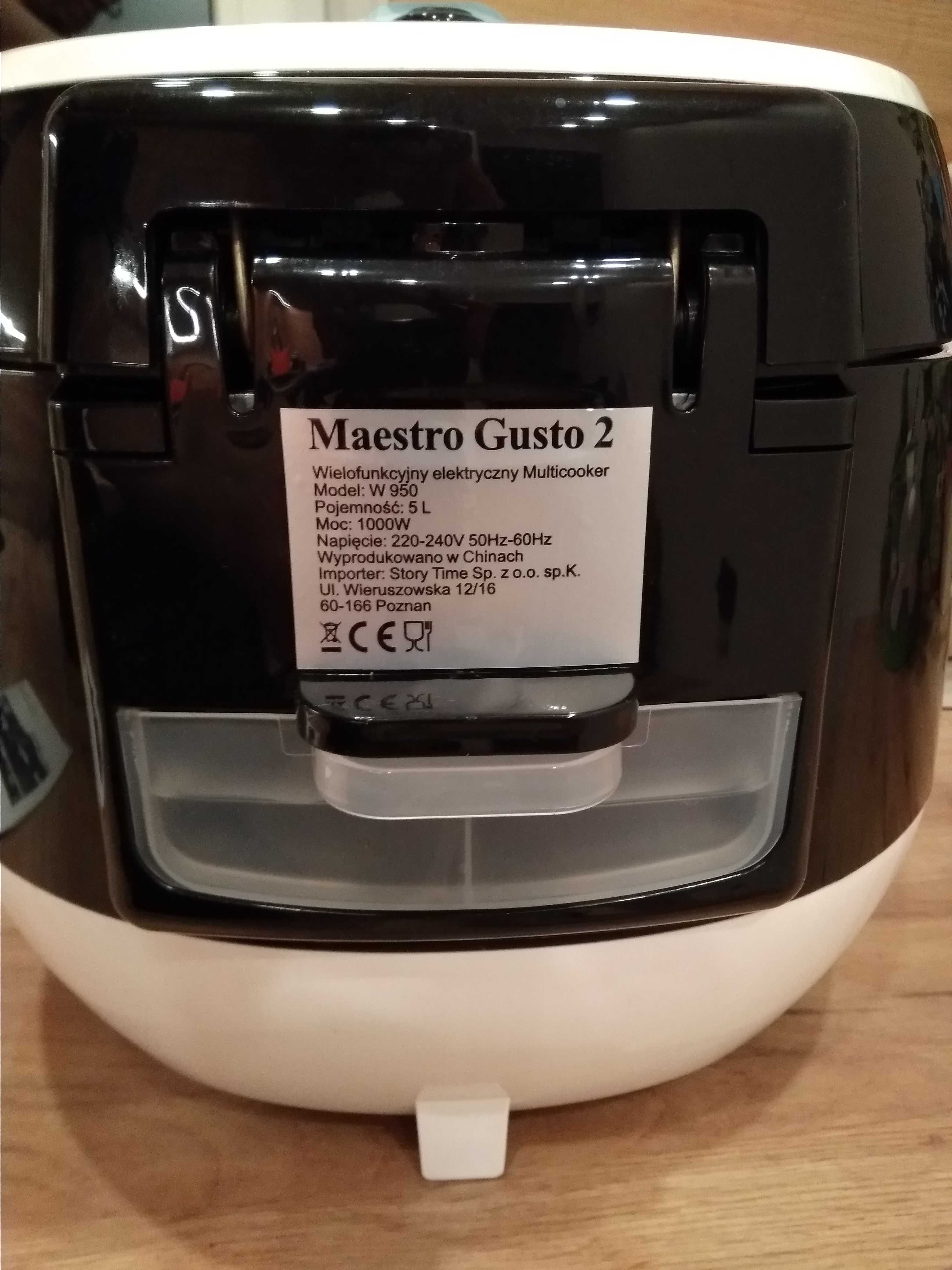 Multicooker Maestro Gusto 2 - Welmax - nowy, nieużywany