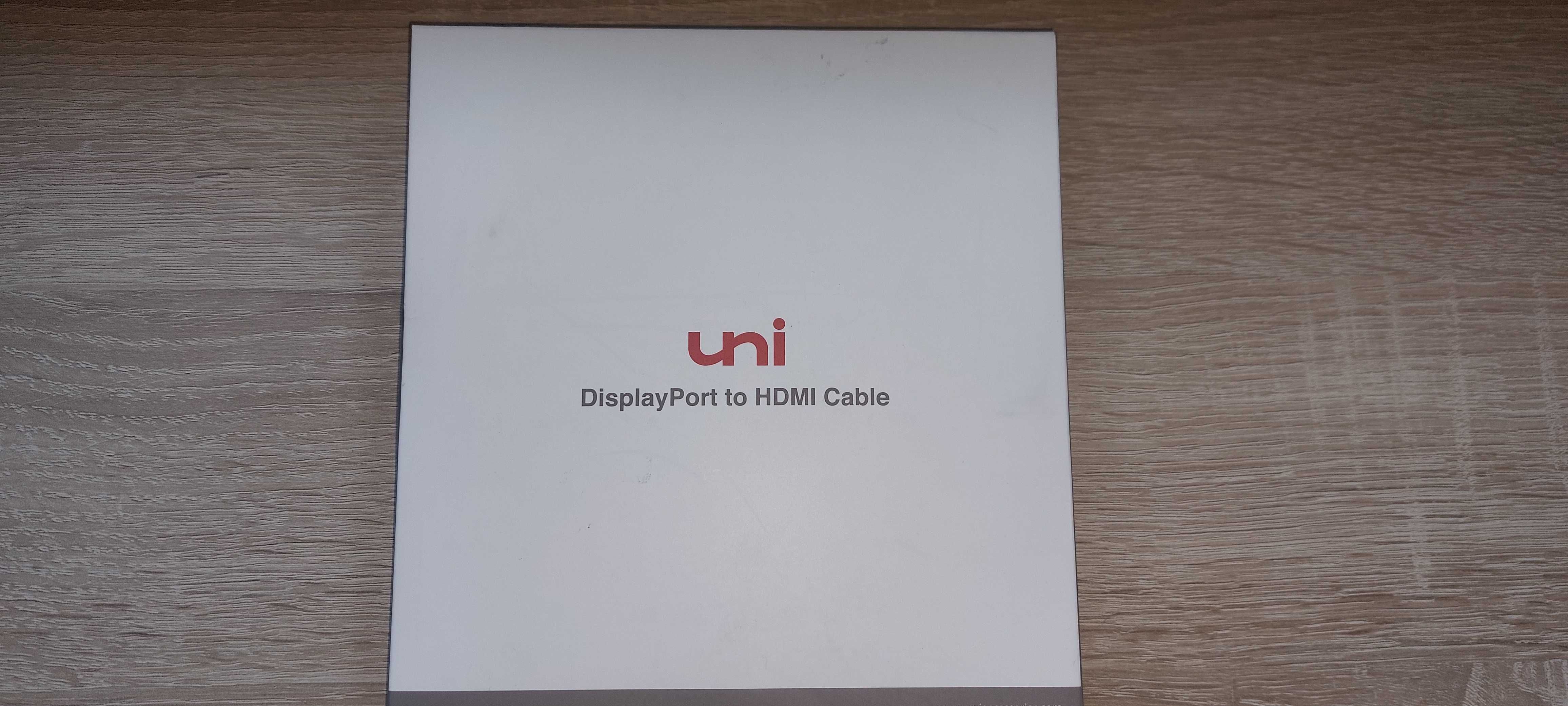 Kabel UNI Displayport Do HDMI 4K 2M