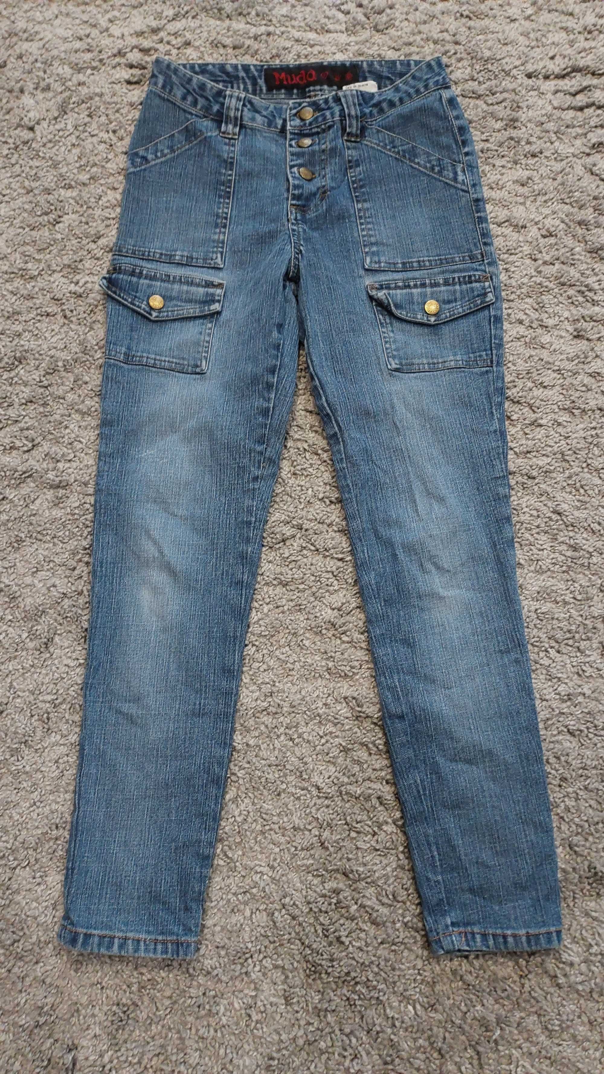 Модные джинсы на девочку  9-12 лет