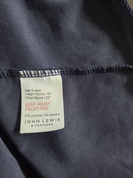 Sukienka granatowa John Lewis 110 5 lat elegancka