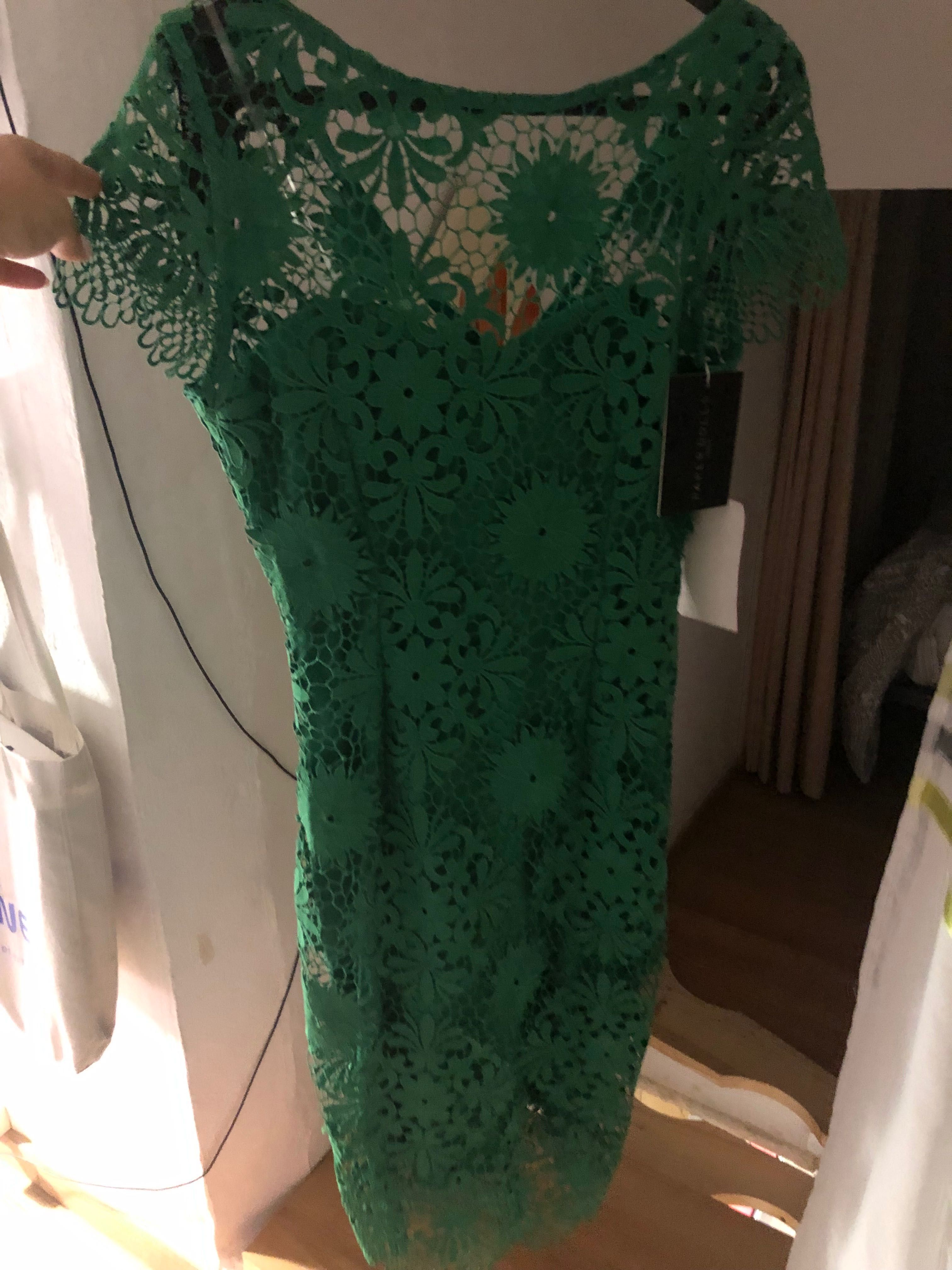 Vestido cerimónia NOVO com etiqueta | verde esmeralda