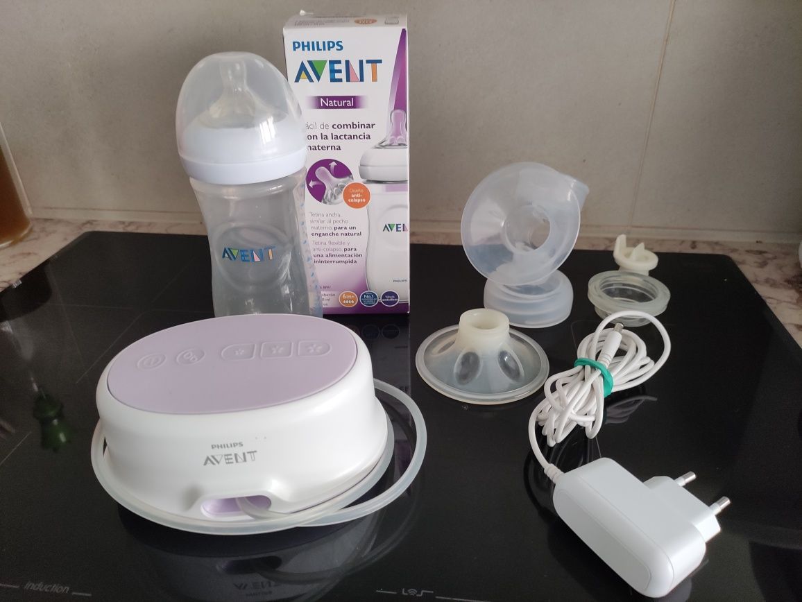 Philips Avent Bomba Elétrica Extratora + 1 Biberão 260 ml