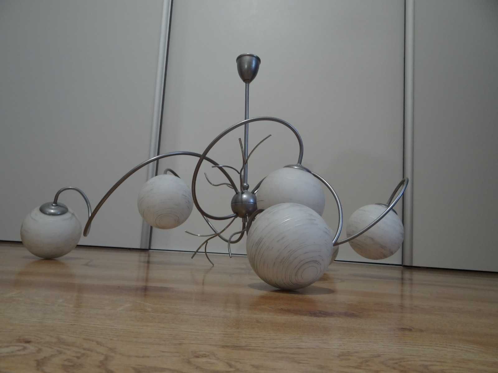 Lampa wisząca, kule