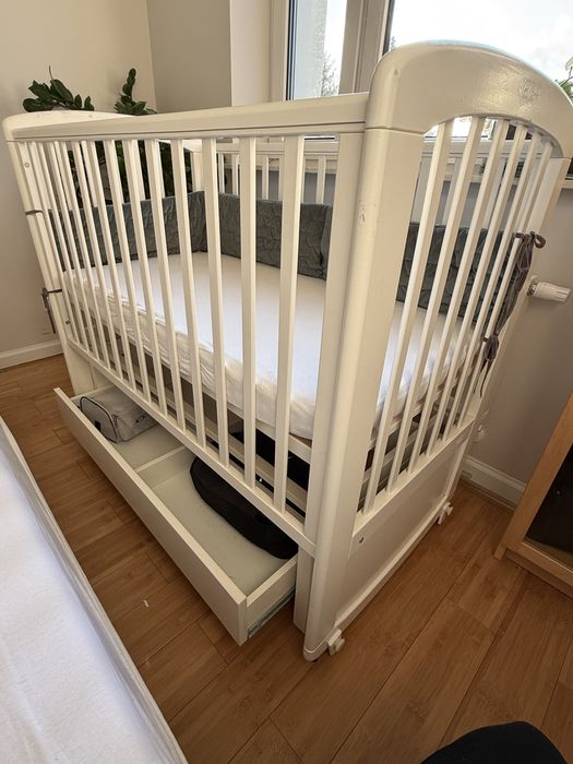 Troll de lux Glider Cot Łóżeczko łóżko kołyska