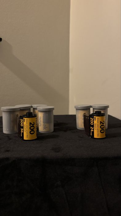 Kodak Gold 200 8 rolos