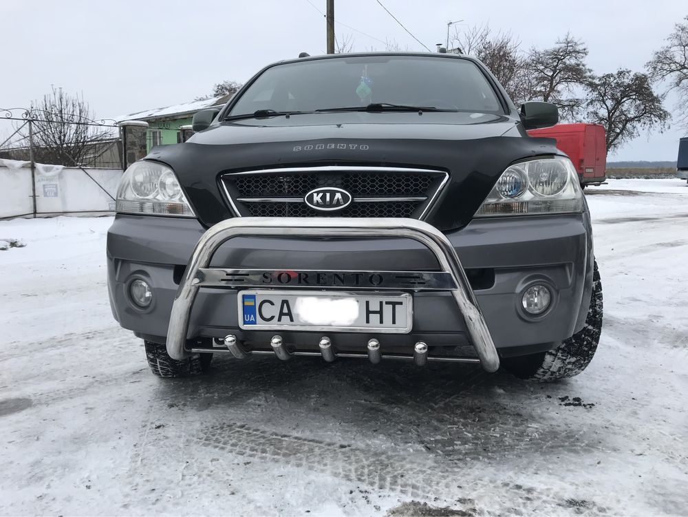 Кенгурятник для Kia Sorento 2002-2009 Защитные дуги Автообвес Тюнинг