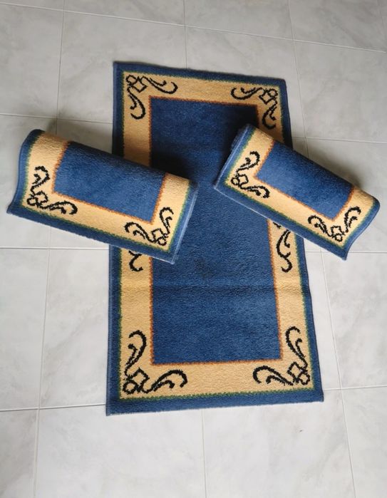 Conjunto de 3 tapetes para quarto