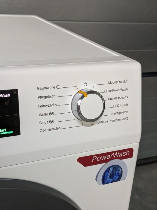 Топова пральна машина Miele WCG 370 9 кг/ Wi-Fi/ ЯК НОВА/ 53 години