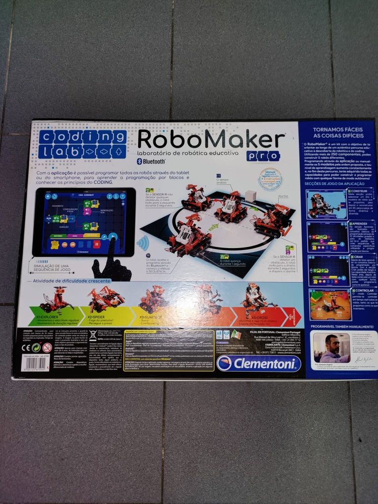 Robomaker Pro clementoni como novo nunca usado