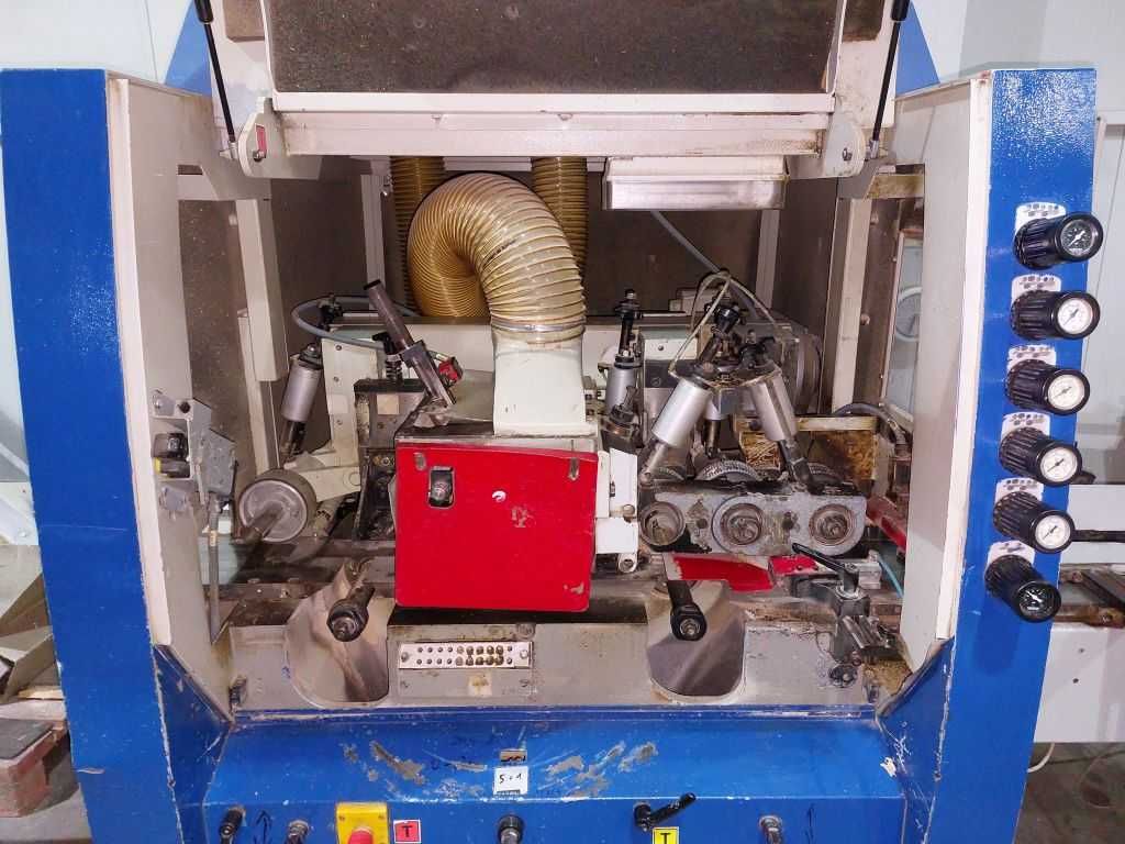 Weinig Unimat Super 4 z podajnikiem hydraulicznym EM 15 i inne maszyny