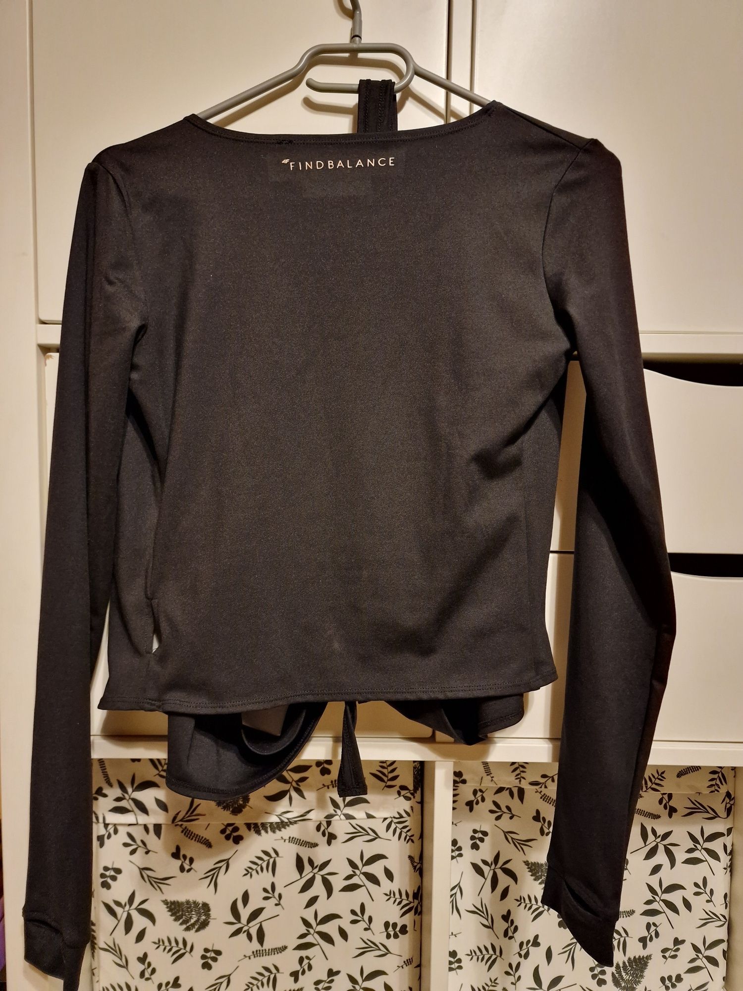 Bluza/bluzka longsleeve funkcyjny do jogi 4F roz.XS