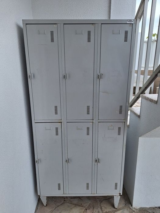 Armario cacifos com 6 modulos