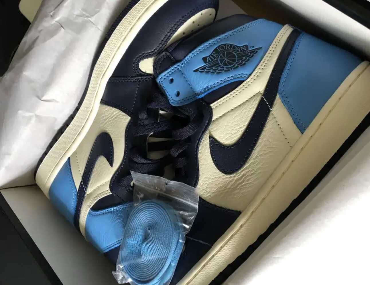 Buty Nike Air Jordan 1 [AJ1] Obsidian blue RETRO HIGH