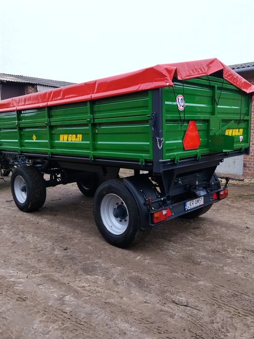 Przyczepa wywrotka na trzy strony HW 6011