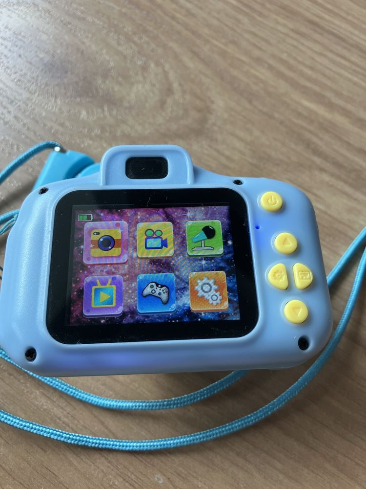 Máquina fotográfica infantil para criança