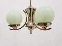Żyrandol Lampa Art Deco Chrom Kule