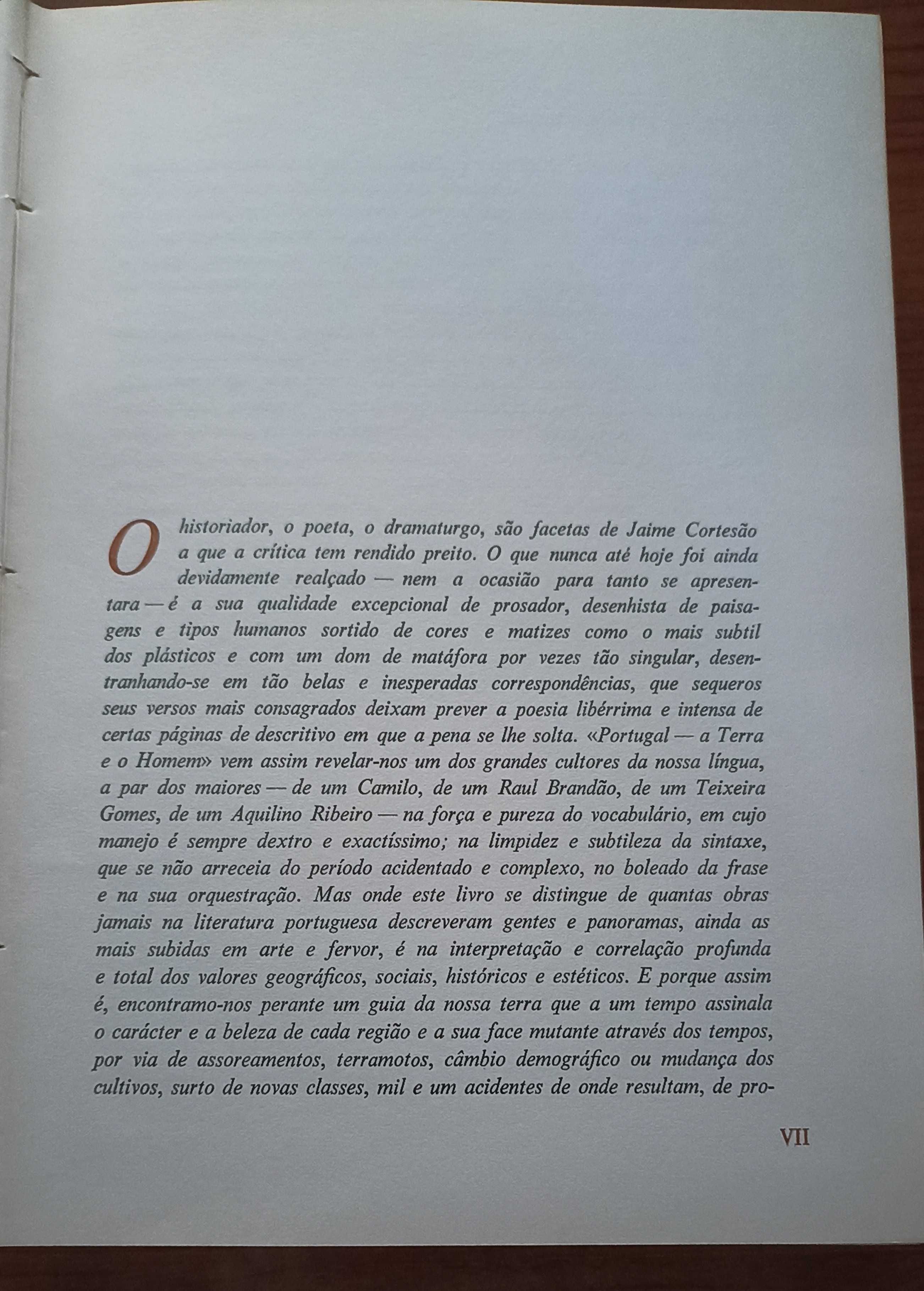 Portugal, a terra e o homem de Jaime Cortesão