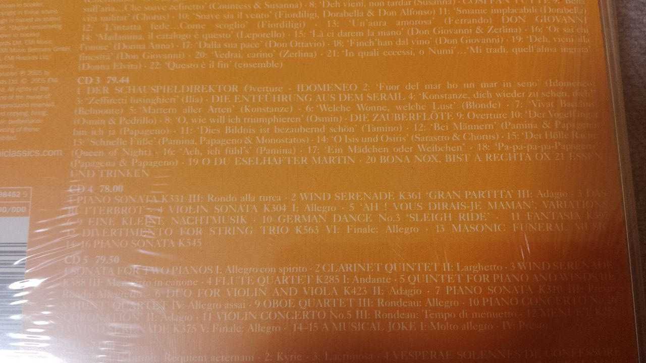 Mozart - Best 100. 6 cd фирменный бокс-сет, запечатан