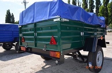 Прицеп легковий підмилений 2 м чорний