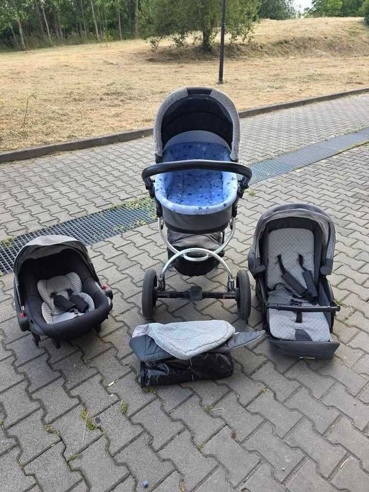 Sprzedam wózek bebetto holland komplet 500 zł