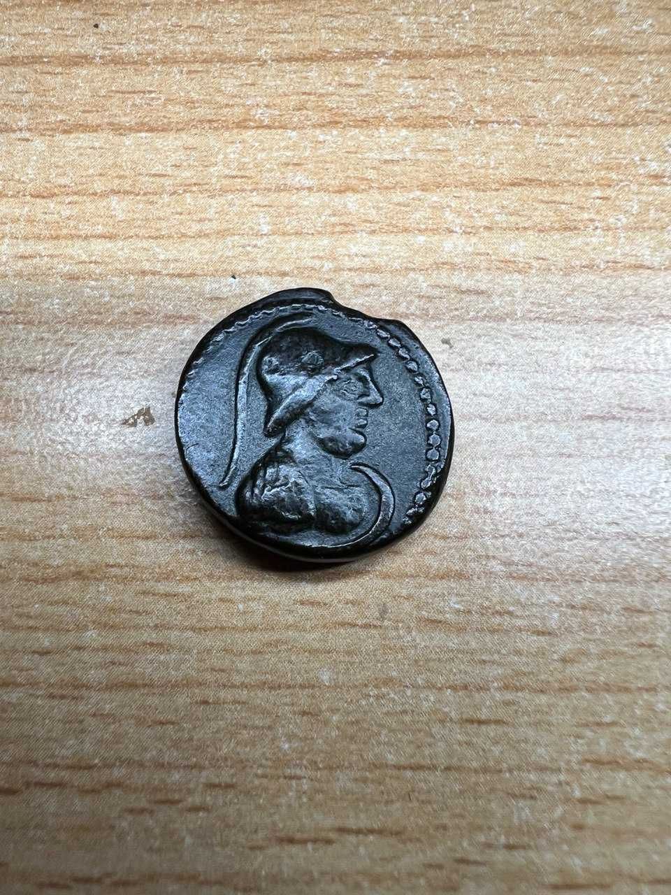 Античная монета, Боспор (Динамия, Афина-Конь)