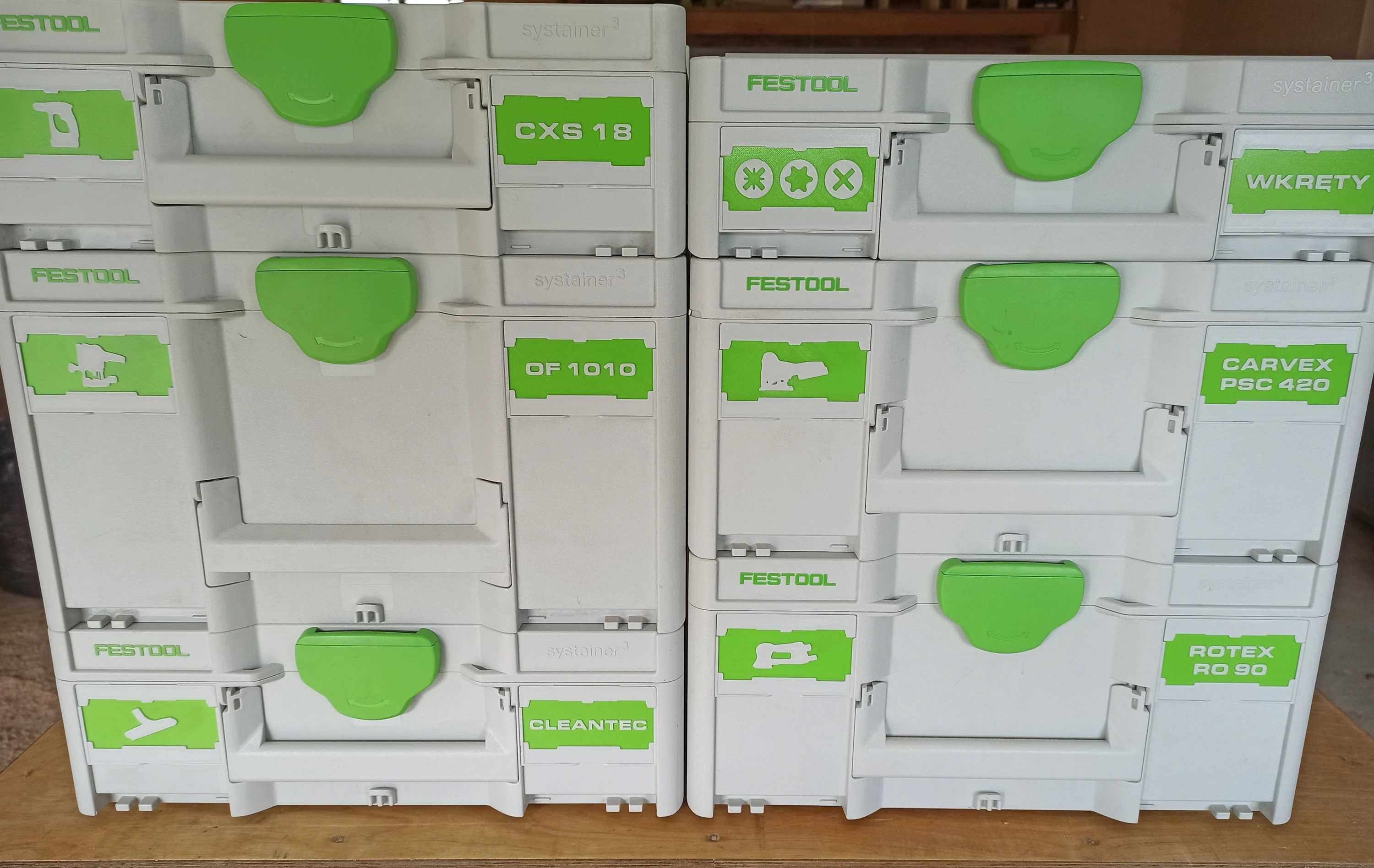 OUTLET - Etykiety systainera Festool SYS3 M