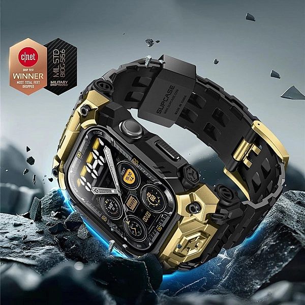 Supcase Ub Ore Apple Watch 10 (46 Mm) Gold