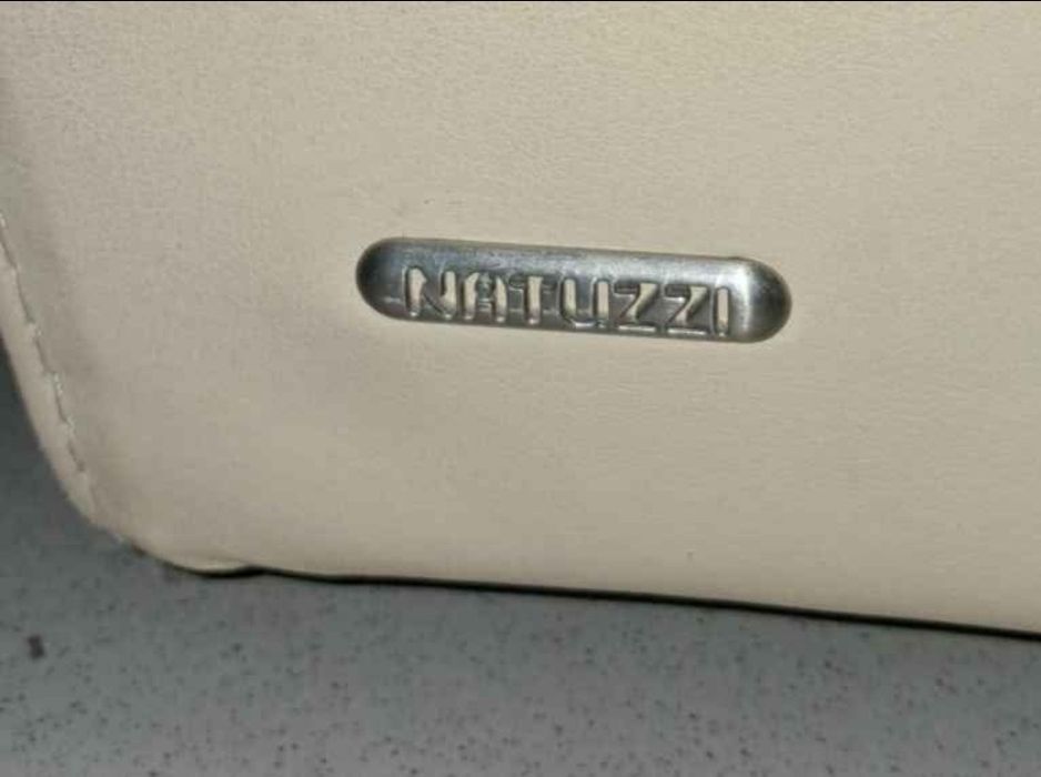Cadeirao pele Natuzzi