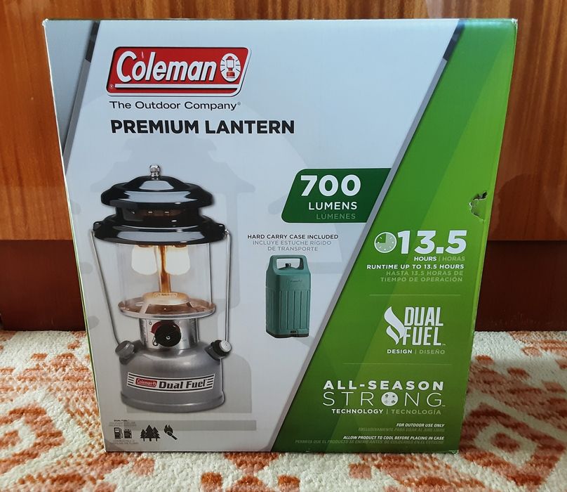 Лампа Coleman Premium Dual Fuel 285A Series (700 люмен) на топливе
