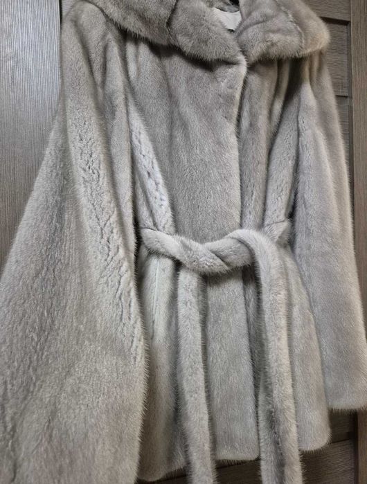 Норкова шуба сапфір  Nafa Італія