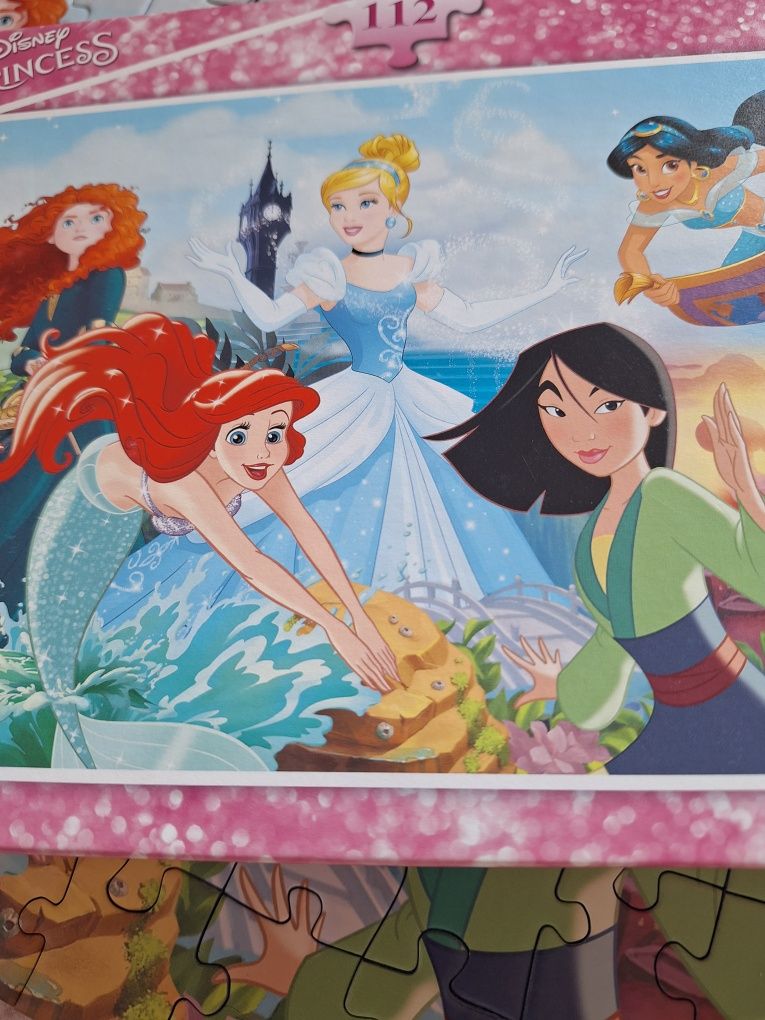 Puzzle 112 peças  6+ Disney Princess