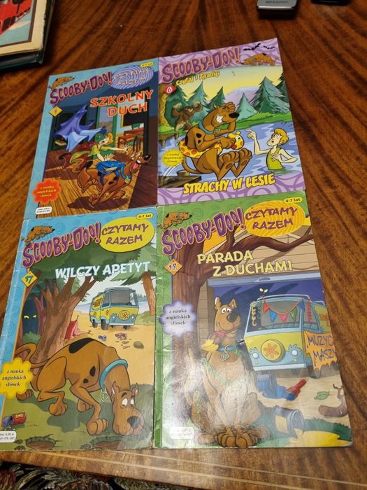 Scooby-Doo! Czytamy razem Wilczy apetyt, Parada z duchami, Strachy