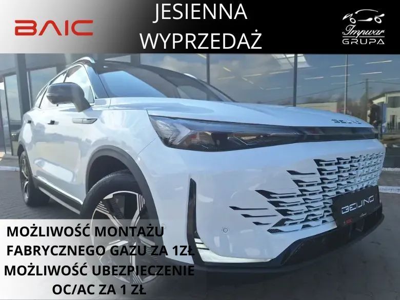 BAIC 7 Kamery 360 / Masaże i Wentylacja Foteli / el. Klapa / Szyberdach