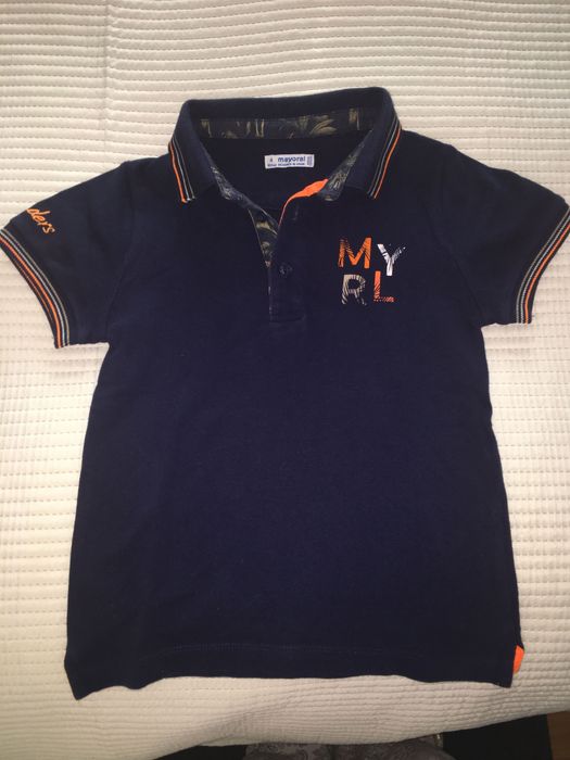 Polo Mayoral menino 4 e 7 anos