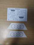 Conjunto de emblema Audi Q2