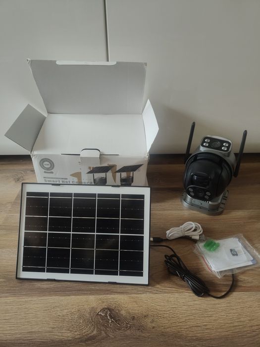 Kamera zewnętrzna solarna Wi-Fi na kartę