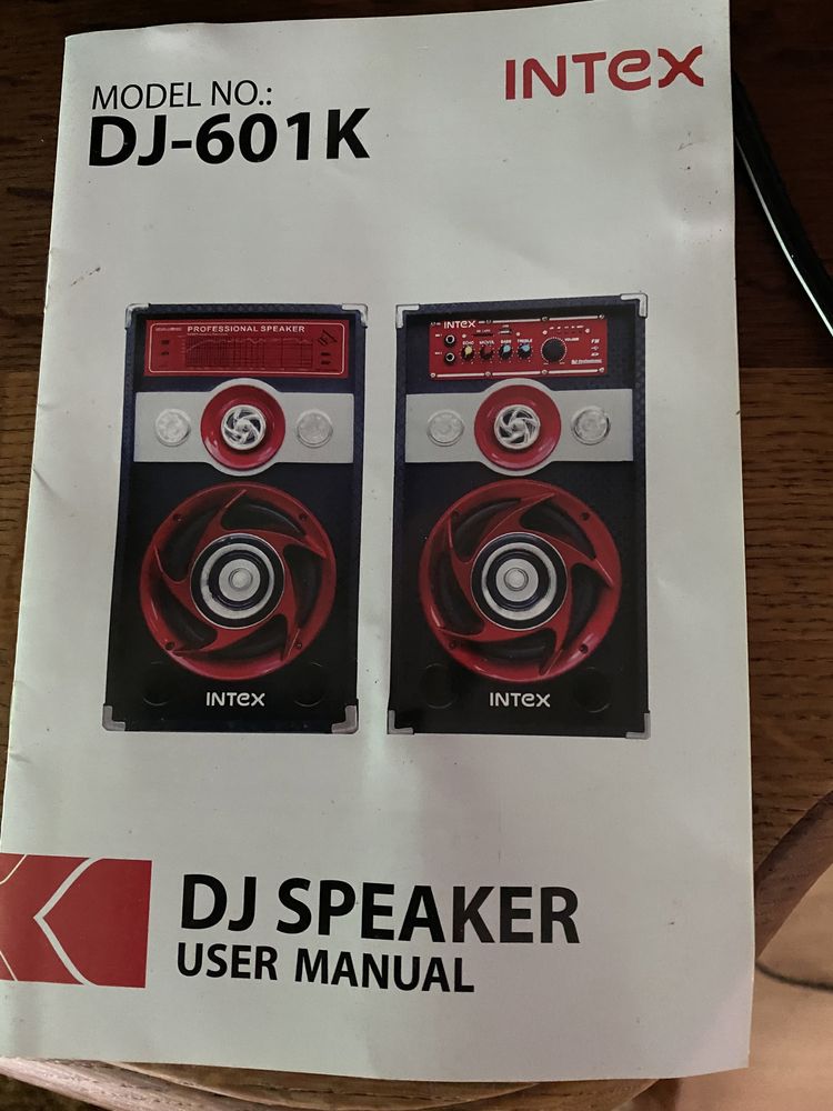 Kolumny Index DJ-601-K do karaoke i imprez