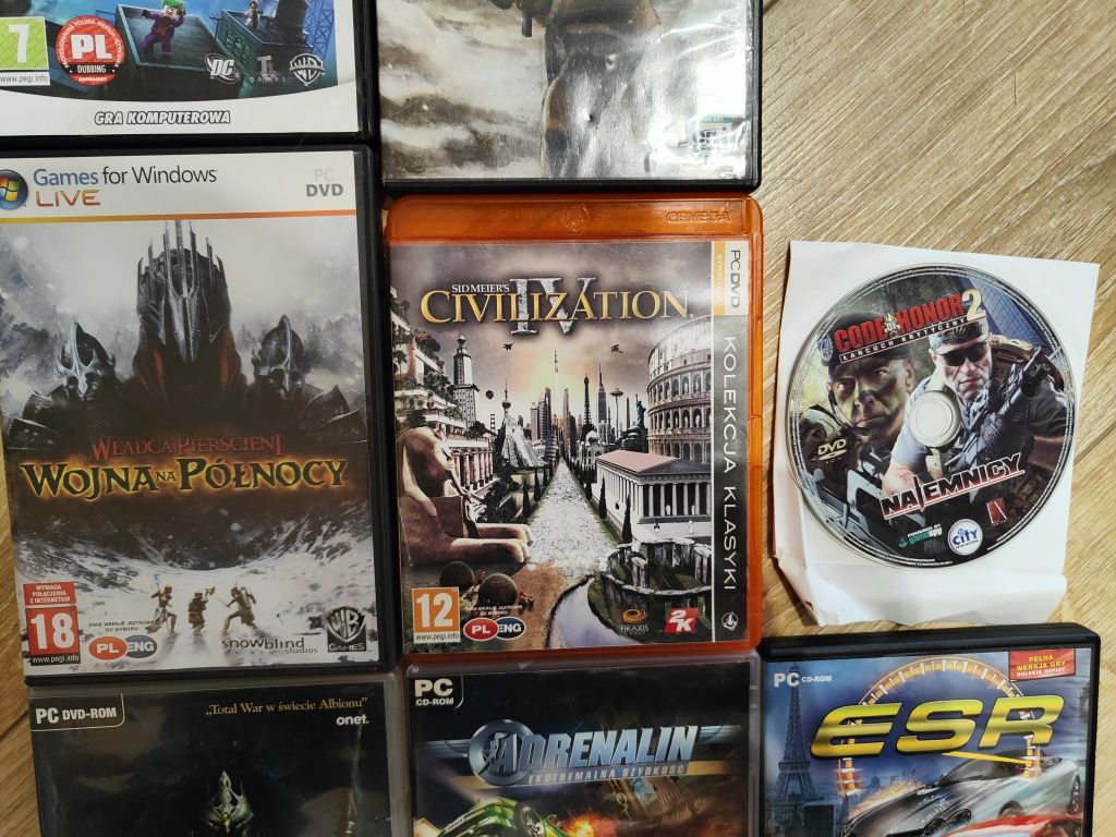 Gry PC CD DVD- gry