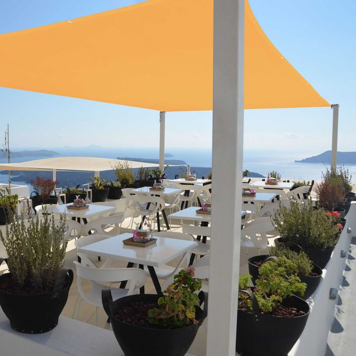 Żagiel słoneczny prostokątny żółty 2x4m Relaxdays