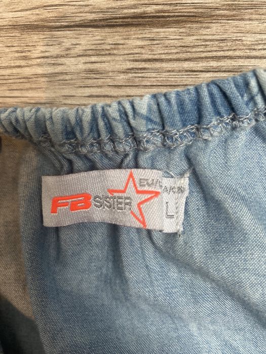 Jeansowa hiszpanka w kwiaty fb sister New yorker 38