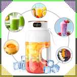 Przenośny Blender Mikser do Napojów Owoców Smoothie 1L Bezprzewodowy