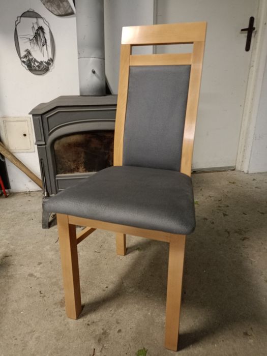 Krzesło, drewniane do salonu, nowe  z gwarancją