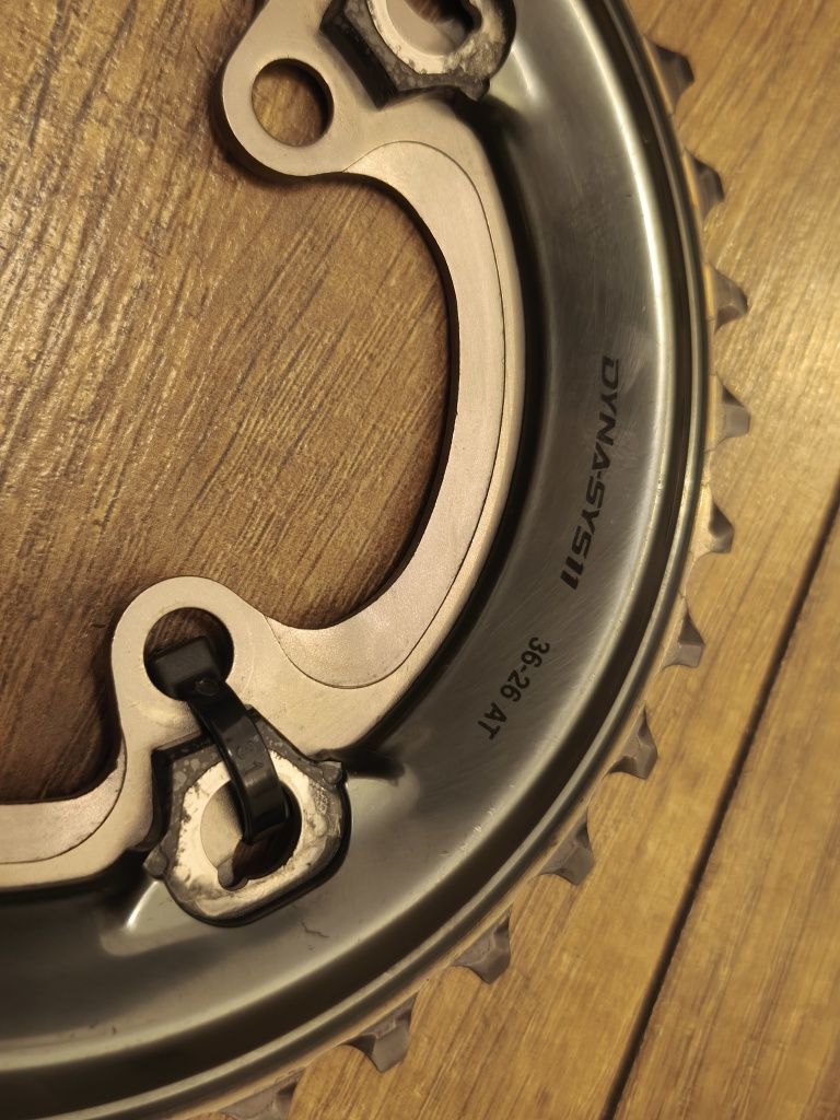 Blaty korby Shimano XTR FC-M9000 36/26